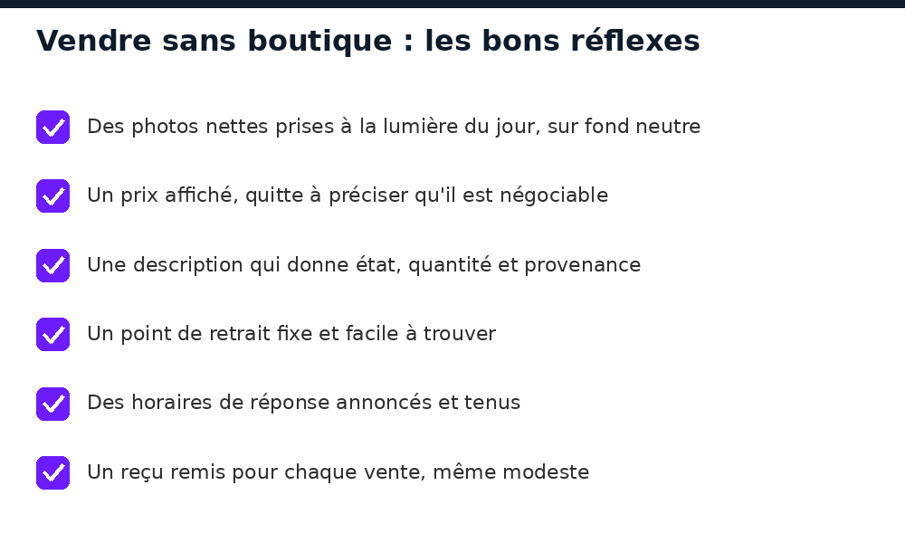 Six réflexes pour vendre en ligne au Mali quand on n'a plus de boutique physique
